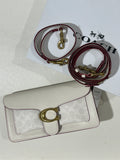 WHITE COACH TAB 26 BAG (WITH STRAPS & BOX)