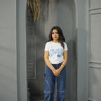 MORNING FEAST WHITE- PRINTED TSHIRT