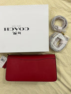 RED COACH TAB 26 BAG (WITH STRAPS & BOX)