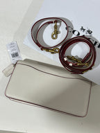 White Coach Shoulder Bag (WITH BOX)
