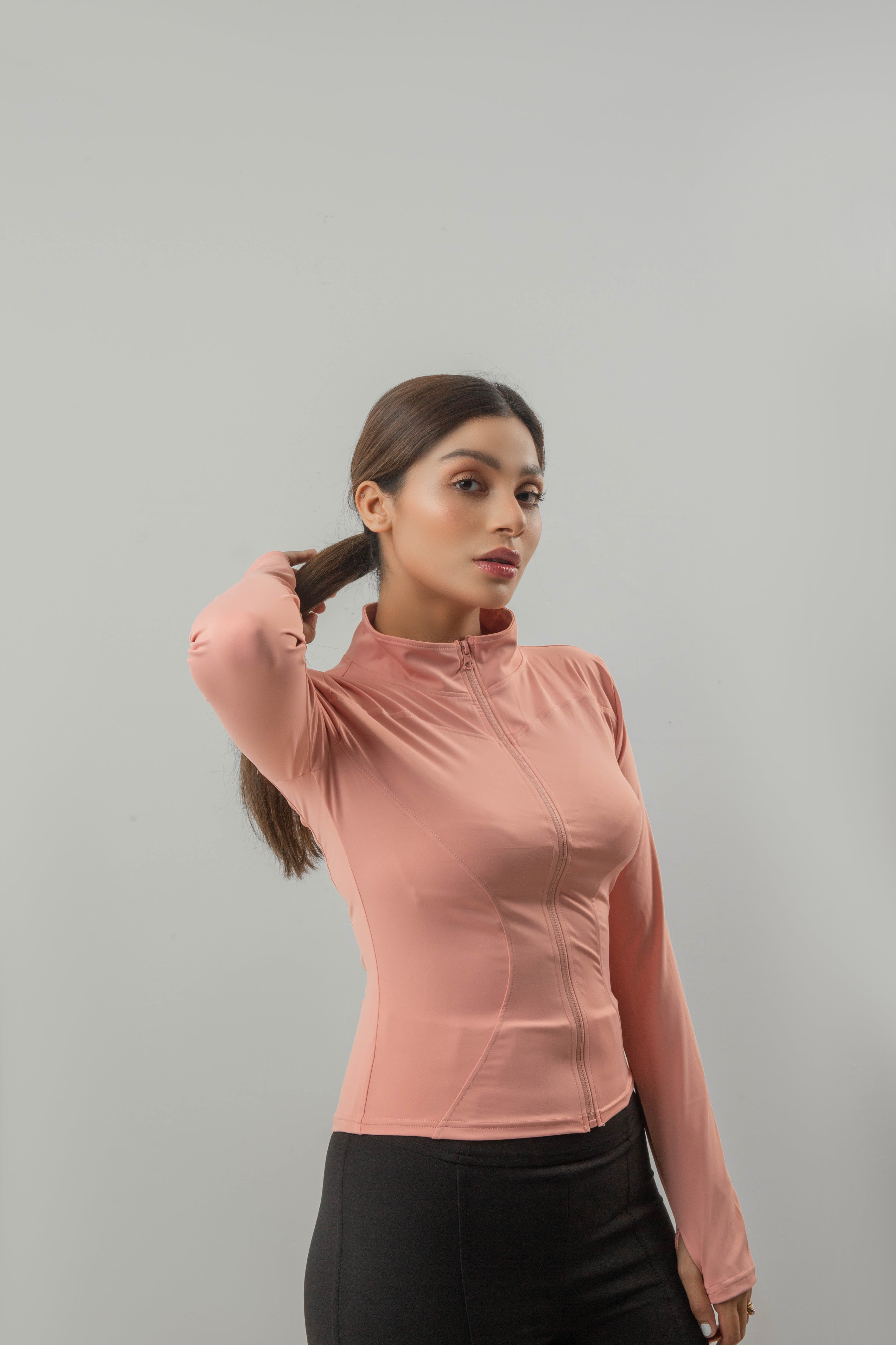 THUMB JACKET-PINK
