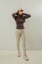 THUMB JACKET-BROWN