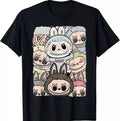 Labubu T-Shirt BLACK (Square Gang)